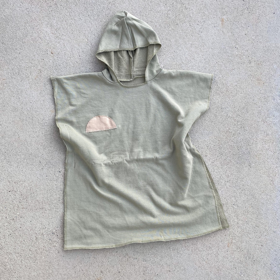 Organic Hooded Cover Up, Sage
